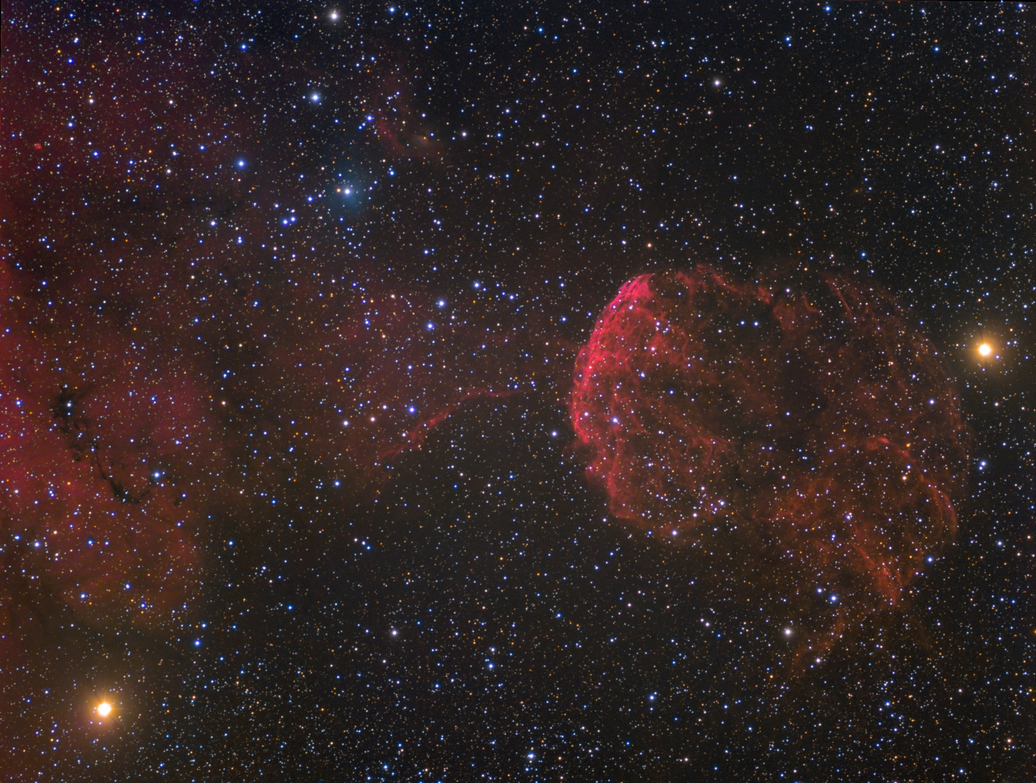 Jellyfish Nebula: Supernova Remnant IC 443